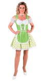 Groen oktoberfest jurkje vrouwen