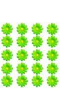 Groene Bloemen Decoratieset 20 Stuks