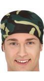 Groene Camouflage Hoofddoek
