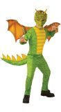 Groene Draak Jumpsuit met Vleugels Kinderen
