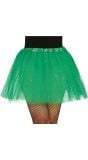 Groene Glitter Tutu Dames