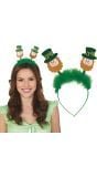 Groene Haarband St. Patrick's Day Kabouter