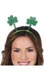 Groene Haarband St. Patrick's Day Klaver