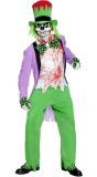 Groene horror mad hatter kostuum