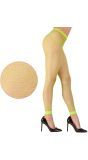 Groene neon visnet legging One-size-volwassenen