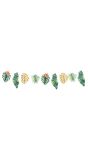 Groene Palmbladeren Papieren Slinger Hawaii