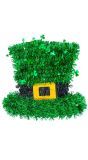 Groene St Patricks Day Feesthoed met Glitters