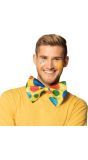 Grote clown vlinderdas met stippen