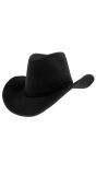 Grote Zwarte Cowboyhoed Wilde Westen