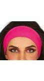 Haarband Sportieve Neonroze 80's