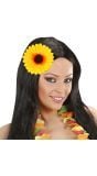 Haarclip zonnebloem
