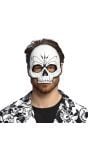 Halfmasker Sweet Skull Halloween