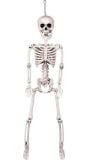 Halloween bewegend skelet wit