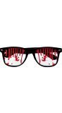 Halloween bloederige bril