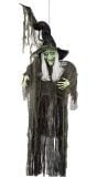 Halloween decoratie groene heks