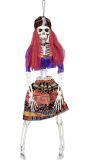 Halloween decoratie gypsy skelet