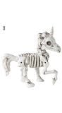 Halloween decoratie unicorn skelet