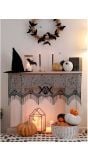 Halloween Haard Versiering Ster en Maan