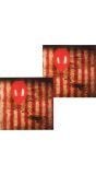 Halloween horror clown servetten 12x