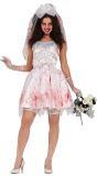 Halloween killer bride bruidsjurk dames