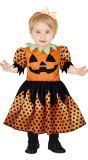 Halloween oranje pompoen jurkje baby
