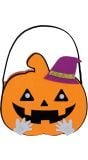 Halloween Oranje Pompoen Mandje