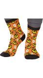 Halloween Pompoen & Spookjes Sokken Volwassenen