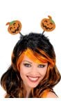 Halloween pompoen Haarband