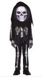 Halloween skelet outfit xl masker kind