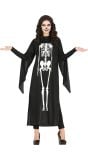 Halloween skelet tuniek dames