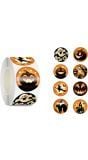 Halloween Stickers Rol 200 Stuks