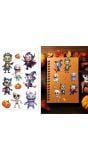 Halloween Stickervel Monster