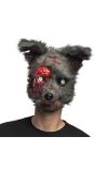 Halloween Wolf Masker met Bloed