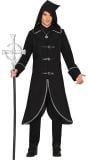 Halloween zwarte arcane tovenaar heren