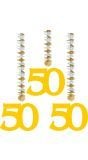 Hangdecoratie 50 jarig huwelijk