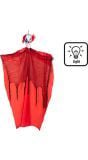 Hangdecoratie Freaky Clown met verlichting halloween