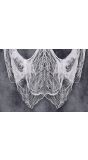 Hangdecoratie griezelige witte stof 200 x 500 cm halloween