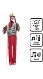 Hangdecoratie Piraat Skelet licht en geluid halloween