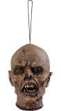 Hangend zombie hoofd decoratie
