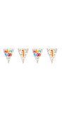 Happy bday stippen 1 jaar vlaggenlijn 10 meter