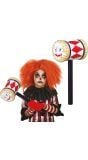 Harley Quinn hamer kind 35 cm halloween