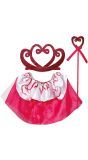 Hartenprinses Outfit Set Meisjes