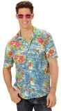 Hawaii Blousje Heren Blauw