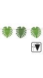 Hawaii Groene Palmbladeren Figuurslinger 4M