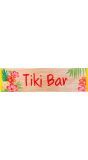 Hawaii party tiki bar banner