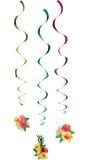 Hawaii themafeest decoratie swirls