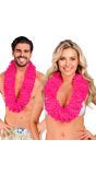 Hawaiiaanse Bloemenkrans Roze Ketting