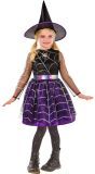 Heksenjurk Spinnenweb Paars Meisjes