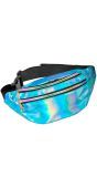 Heuptas Holografisch Blauw Dames Mannen