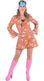 Hippie jurkje oranje